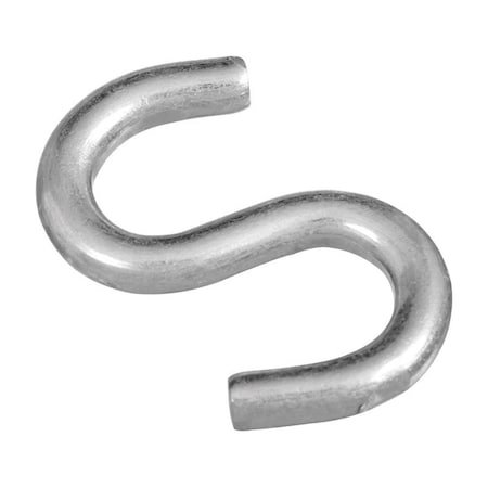 Homecare Products 2 in. Steel Open S-Hook - Zinc Plated, 2PK HO3302565